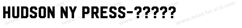 Hudson NY Press字体转换